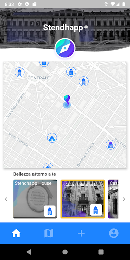 Android application Stendhapp screenshort