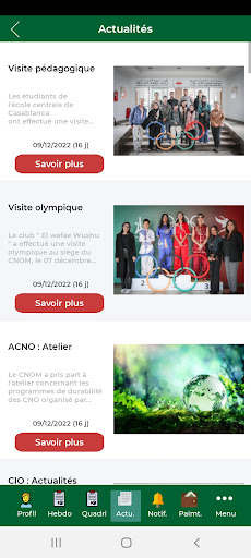 CNOM SPORTIFS Screen 3