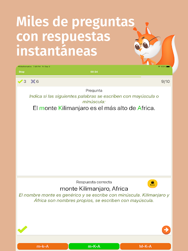Screenshot of Ortografía Española