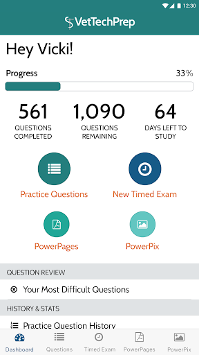 Android application VetTechPrep - VTNE® Study Tool screenshort