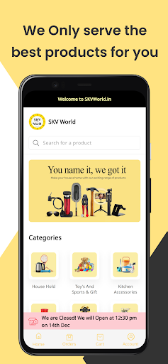 Android application SKV World screenshort