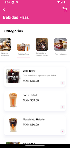 Dunkin Donuts Coffee MX Screen 3