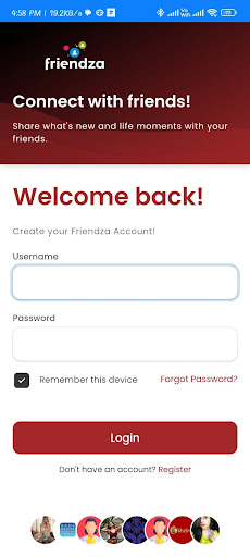 Friendza Screen 2