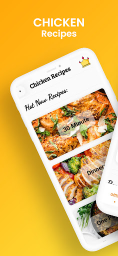 Screenshot of Chicken Recipes Pro