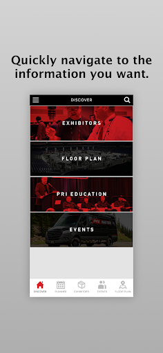 Android application PRI Trade Show 2023 screenshort
