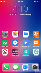 wallpapers & themes for iPhone Se 2 max launcher 1.0 APK + Mod (Free purchase) for Android
