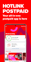 screenshot of Hotlink Postpaid