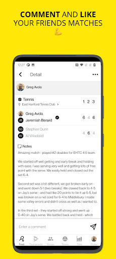 Volley for Tennis & Pickleball Screen 2