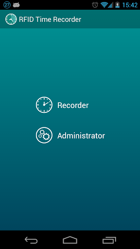 RFID Time Recorder - RFID USB Screen 2