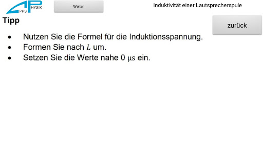 Induktion 2 - Anwendungen Screen 3