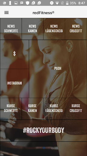 redFitness® Screen 3