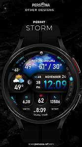 Imágen 30 PER017 Axis Digital Watch Face android