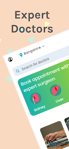 Android application Dr Rapha screenshort
