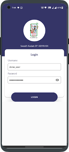 Swasth Kadam Screen 2