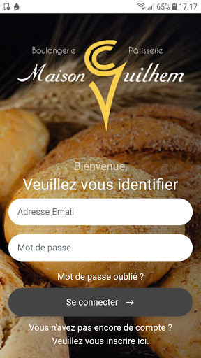 Android application Boulangerie Guilhem screenshort