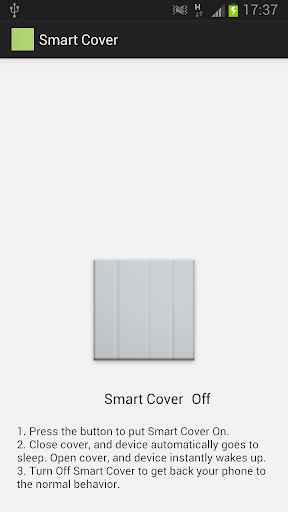 Smart Cover (screen on off) Screen 2