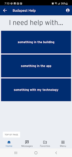 Screenshot of Citi Workplace
