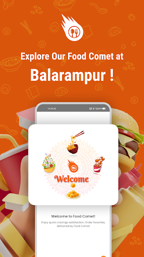 Android application Food Comet screenshort