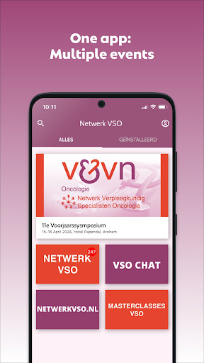 Android application Netwerk VSO screenshort
