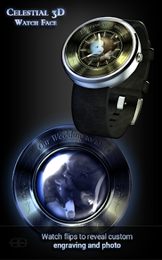 Celestial 3D Watch Faceのおすすめ画像3
