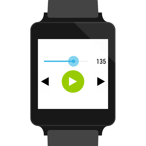 Android application dMetronome: Metronome for Wear screenshort