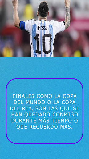 Leo Messi frases Screen 2