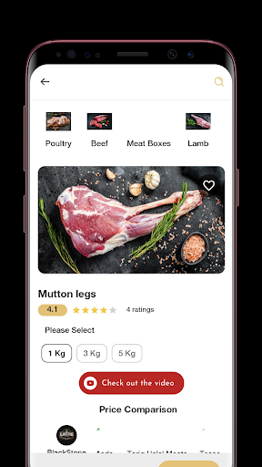 BlackStone Halal Meat Screen 2