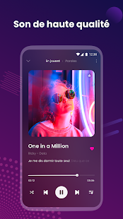 Aperçu de l'application