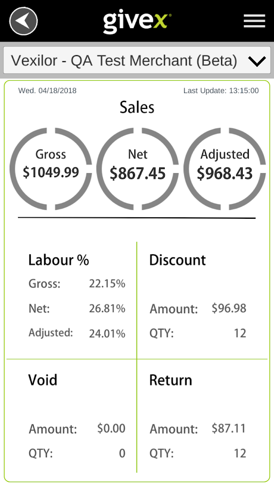 #3. GivexGo (Android) Podle: Givex Corp