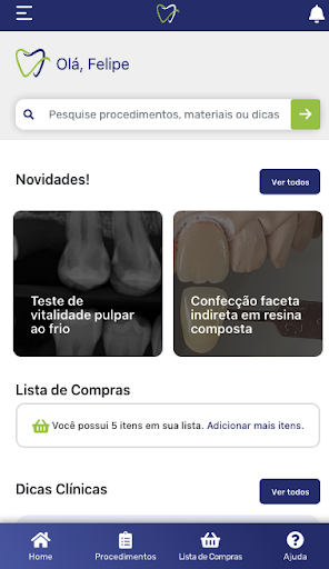 Android application Dentfy screenshort