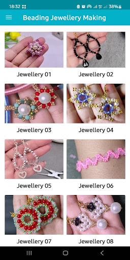 Android application Beading Jewellery Making DIY screenshort