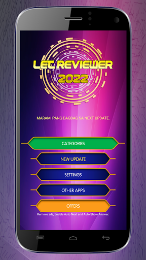 Android application Latest LET Reviewer screenshort