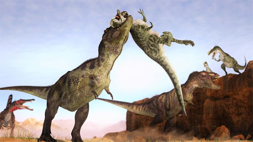 Android application Jurassic Epic Dinosaur Battle screenshort