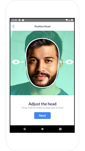 Swaphead: Face swap for Telugu Screen 2
