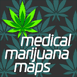 Medical Marijuana Maps for Recreational & Medical icon
