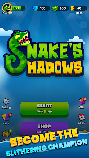 Android application Snake's Shadows screenshort