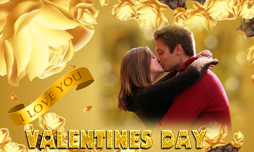 Valentines Day Photo Frame. Screen 2