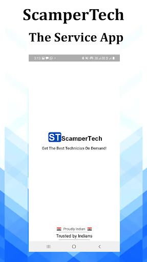 Android application ScamperTech - The Service App screenshort