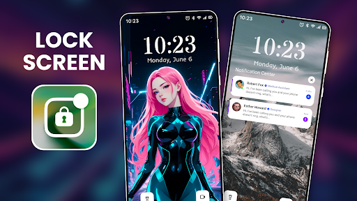 Android application Lock Screen OS screenshort