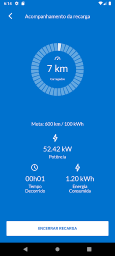 Android application Sistel EV Charger screenshort