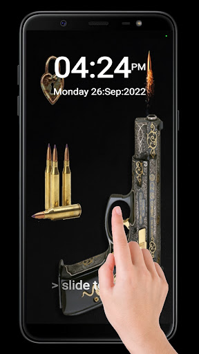 Pistol Gun Lock Screen 2024 Screen 2