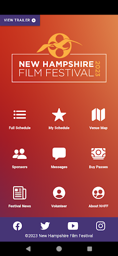 Android application New Hampshire Film Festival screenshort