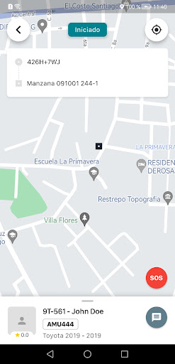 GO! TAXI EXPRESS - Cliente Screen 2