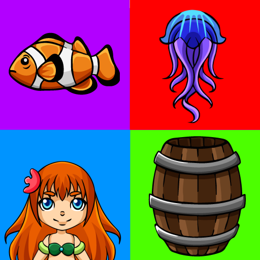 Mermaid Memory Game for Kids  Icon