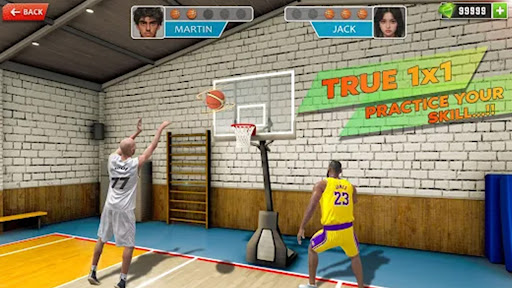 Basketball Games 2023 Offline Screen 2