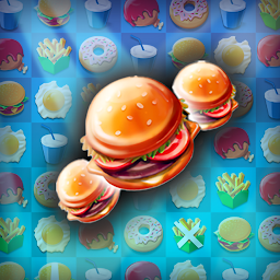 Burger Match 3 Puzzle Games Mod Apk