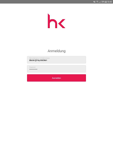 Android application hey.kitchen Montage-App screenshort
