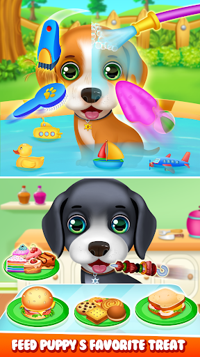 Puppy pet care salon game 3