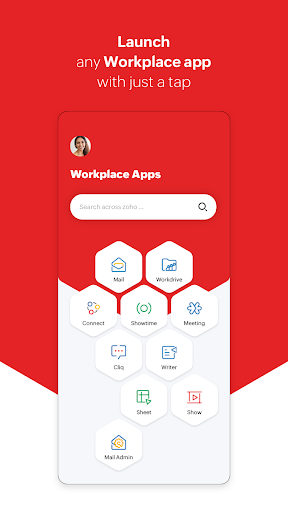 Screenshot of Zoho Workplace