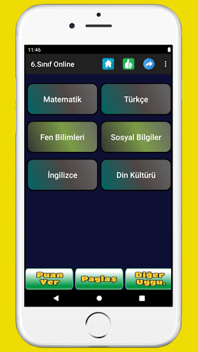 6. Sınıf Tüm Dersler İnternets Screen 3
